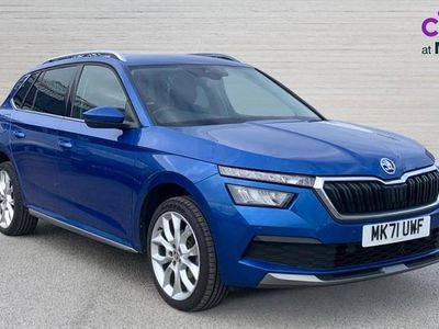 Used Skoda Kamiq SE L 150 HP (110 kW) 2021 Blue SUV