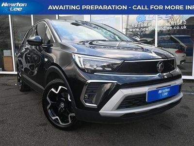 Used Vauxhall Crossland Elite 110 HP (80 kW) 2021 Black SUV