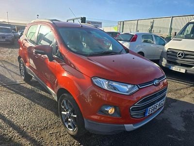 Used Ford Ecosport Titanium 95 HP (69 kW) 2017 Red SUV