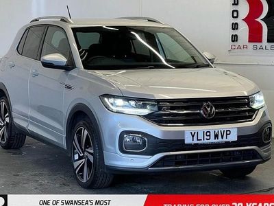 Used VW T-Cross R-line 115 HP (84 kW) 2019 Silver SUV