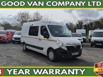 Second-hand Vauxhall Movano 2018 Alb Monovolum