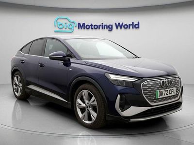 Used Audi Q4 e-tron S-Line 150 kW (204 HP) 2023 Blue SUV