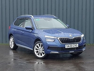 Used Skoda Kamiq SE L 150 HP (110 kW) 2020 Blue SUV