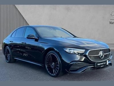 Used Mercedes E300 Urban 313 HP (230 kW) 2025 Obsidian black metallic Sedan