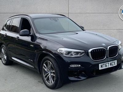 Used BMW X3 M Sport 261 HP (191 kW) 2017 Black SUV
