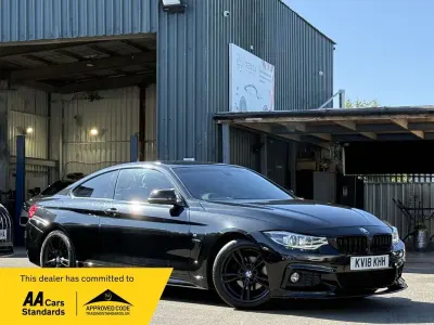 Used BMW 420 M Sport 184 HP (135 kW) 2018 Black Coupe