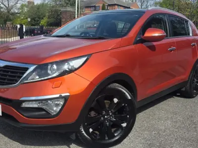 Begagnad Kia Sportage 115 HK (84 kW) 2012 Orange SUV