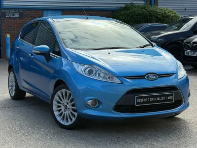 Used Ford Fiesta Titanium 2012 Blue Hatchback