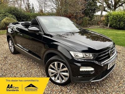 Used VW T-Roc Cabriolet Design 2020 Black Cabriolet
