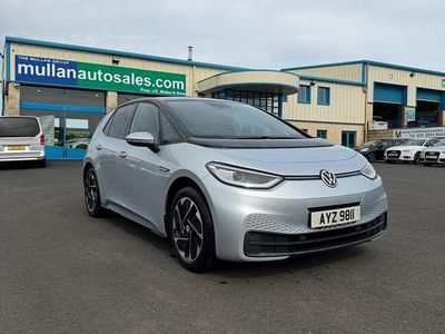 Used VW ID.3 Pro Performance 150 kW (204 HP) 2021 Silver Hatchback