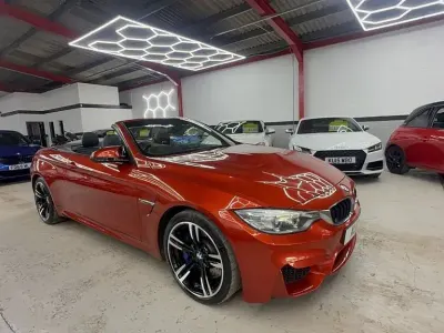 Used BMW M4 Cabriolet Comfort Edition 431 HP (317 kW) 2014 Orange Cabriolet