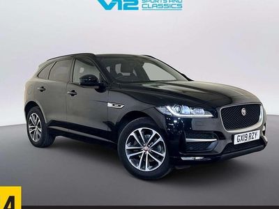 Used Jaguar F-Pace R-Sport 163 HP (119 kW) 2019 Black SUV