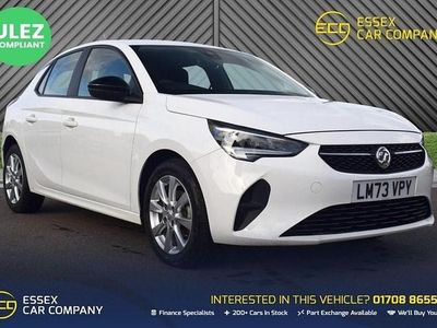 Used Vauxhall Corsa Design Edition 75 HP (55 kW) 2023 White Hatchback