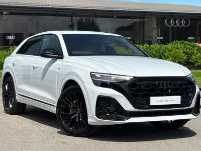 Used Audi Q8 Black Edition 340 HP (250 kW) 2025 White SUV