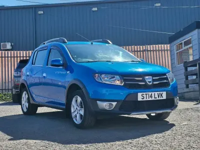 Used Dacia Sandero Ambiance 90 HP (66 kW) 2014 Blue Hatchback