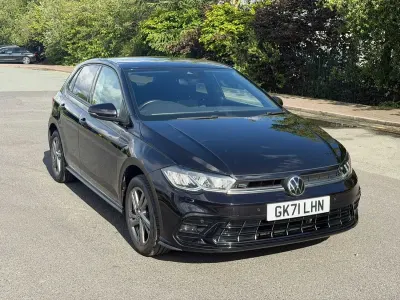 Used VW Polo R-line 2021 Black Hatchback