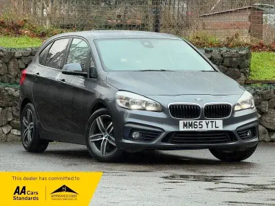 Usado BMW 216 Active Tourer Sport Line 2015 Gris Monovolumen