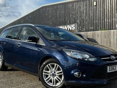 Used Ford Focus Titanium 140 HP (102 kW) 2013 Blue Estate