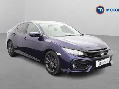 Used Honda Civic EX 126 HP (92 kW) 2021 Blue Hatchback
