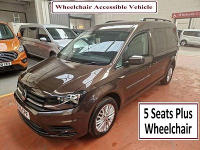 Used VW Caddy Maxi Life Life 102 HP (75 kW) 2016 Brown MPV