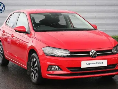 Used VW Polo Active 80 HP (58 kW) 2021 Red Hatchback