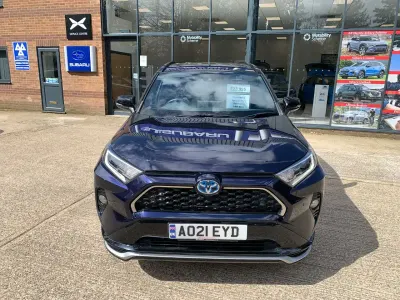 Used Toyota RAV4 Hybrid 2021 Blue SUV