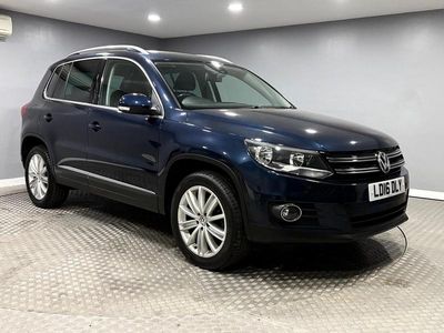 Second-hand VW Tiguan Edition 150 CP (110 kW) 2016 Albastru SUV