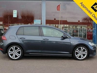 Used VW Golf VII GTD 184 HP (135 kW) 2018 Blue Hatchback