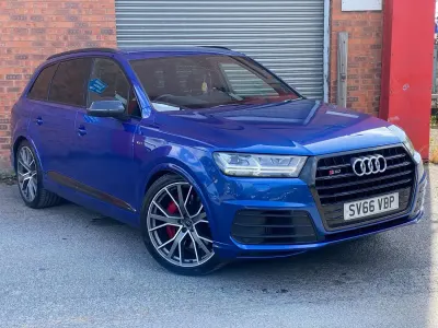Used Audi SQ7 Comfort 435 HP (319 kW) 2016 Blue SUV