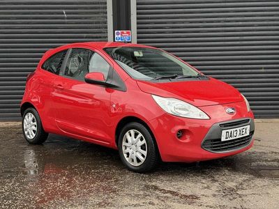 Usado Ford Ka 69 HP (50 kW) 2013 Vermelho Citadino