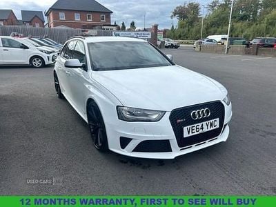 White Used 2014 Audi RS4 Performance Estate | £19,995 (Fair price)