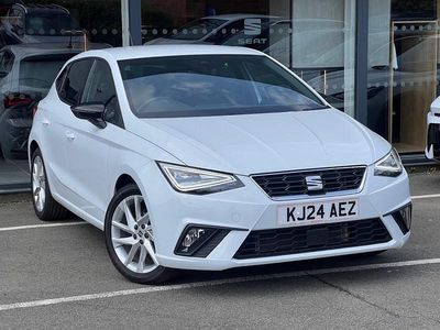 White Used 2024 Seat Ibiza FR Hatchback | £16,490 (Fair price)