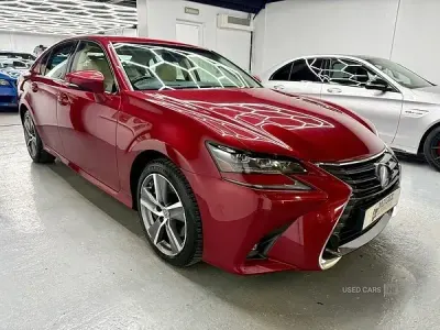 Used Lexus GS300h 2017 Red Sedan