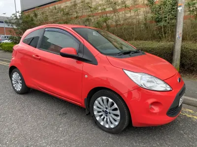 Used Ford Ka Zetec 69 HP (50 kW) 2013 Red Hatchback