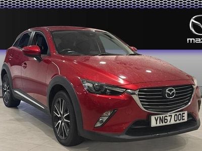 Red Used 2017 Mazda CX-3 Inclusive SUV | £9,377 (Fair price)