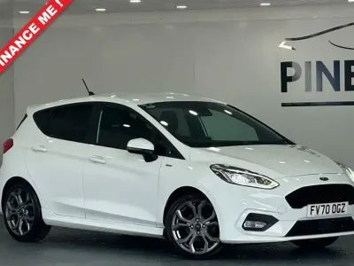 Used Ford Fiesta ST-Line 123 HP (90 kW) 2020 White Hatchback