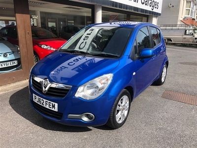 used Vauxhall Agila 1.2 VVT SE MPV 5dr Petrol Auto Euro 5 (94 ps)