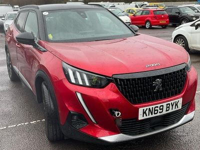Used Peugeot 2008 GT-line 101 HP (74 kW) 2020 Red SUV