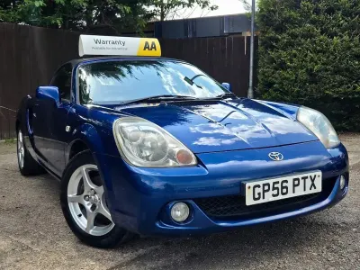Used Toyota MR2 140 HP (102 kW) 2006 Blue Cabriolet