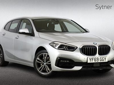 Used BMW 118 Sport Line 138 HP (101 kW) 2019 Silver Hatchback