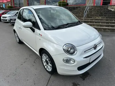 Used Fiat 500 Pop Star 69 HP (50 kW) 2017 White Hatchback
