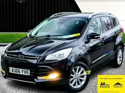 Used Ford Kuga Titanium 150 HP (110 kW) 2016 Black SUV
