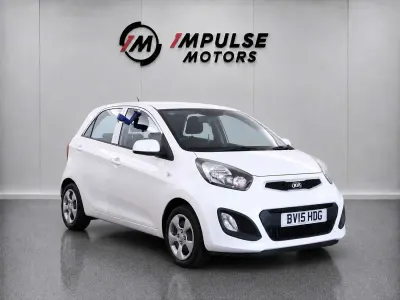 Used Kia Picanto 2015 White Hatchback