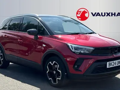 Used Vauxhall Crossland Ultimate 110 HP (80 kW) 2024 Red SUV