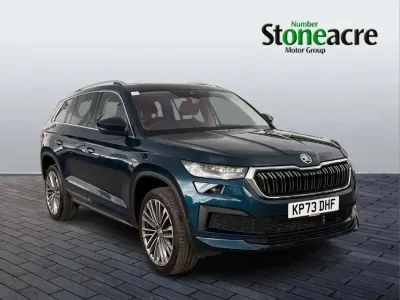 Used Skoda Kodiaq LAURIN & KLEMENT 196 HP (144 kW) 2023 Blue SUV