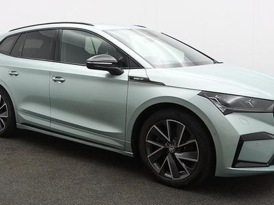 Used Skoda Enyaq iV SportLine 150 kW (204 HP) 2022 Arctic silver metallic SUV