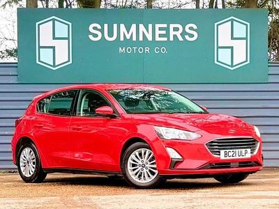 Used Ford Focus Titanium 120 HP (88 kW) 2021 Red Hatchback