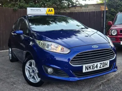 Used Ford Fiesta Zetec 82 HP (60 kW) 2014 Blue Hatchback