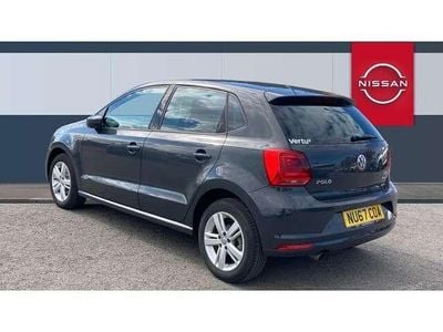 Begagnad VW Polo Edition 90 HK (66 kW) 2017 Grå Halvkombi
