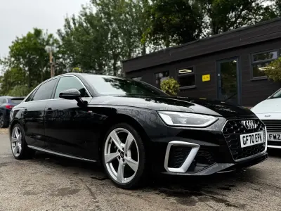 Begagnad Audi A4 S-Line 150 HK (110 kW) 2020 Svart Sedan